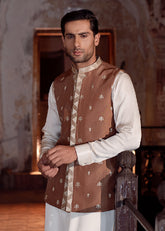 EARTHY ELEGANCE WAISTCOAT/KURTA TROUSER
